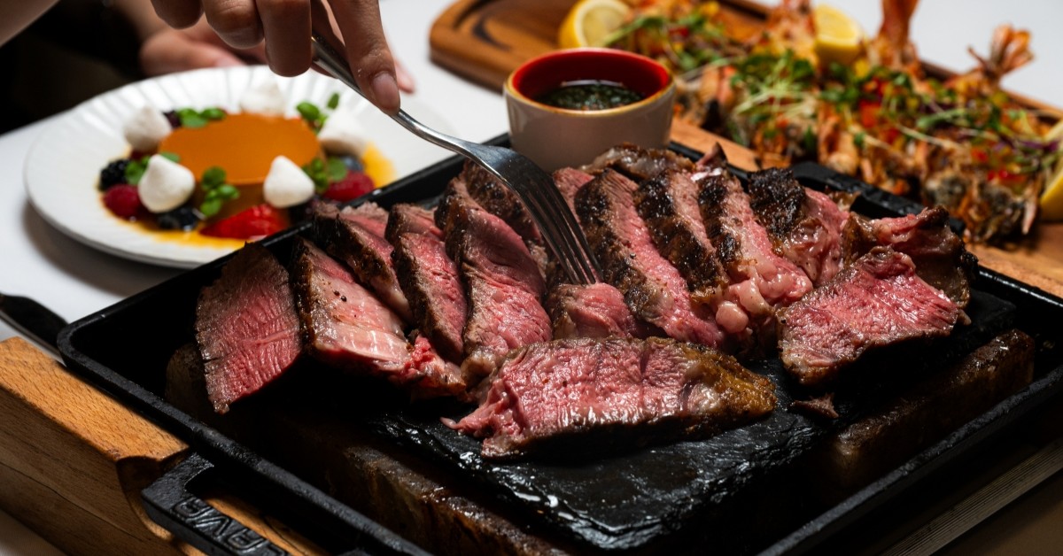 Argentinian Restaurant in ION Singapore - FIRE at 1-Atico