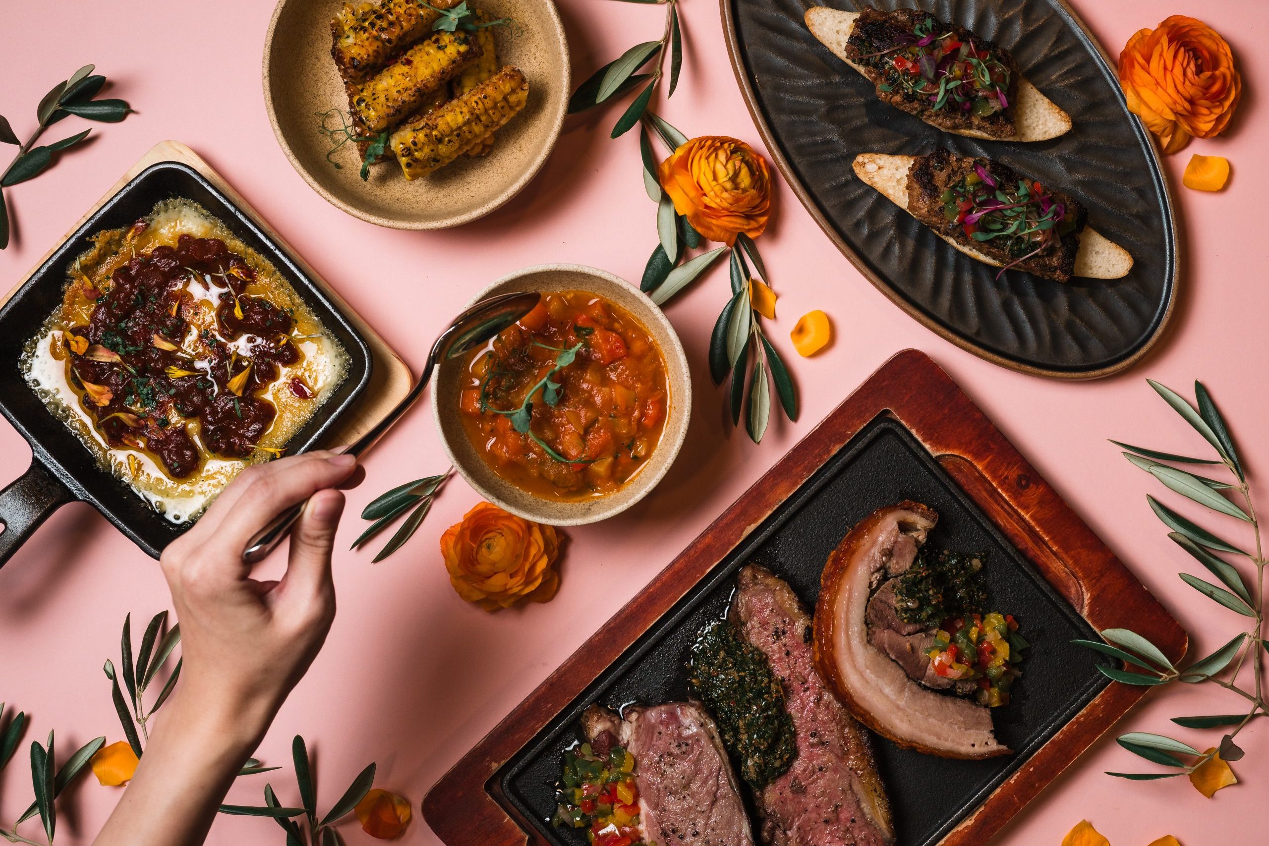 Argentinian Restaurant in ION Singapore - FIRE at 1-Atico